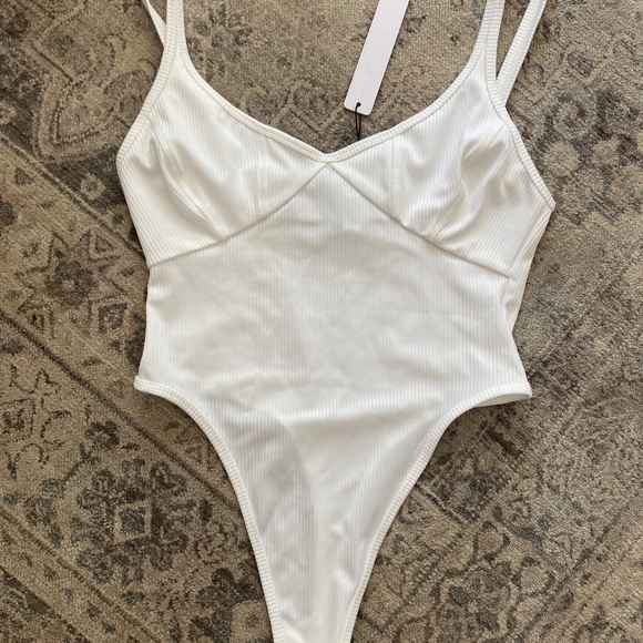 For Love And Lemons White Bodysuit - Picture 7 of 7